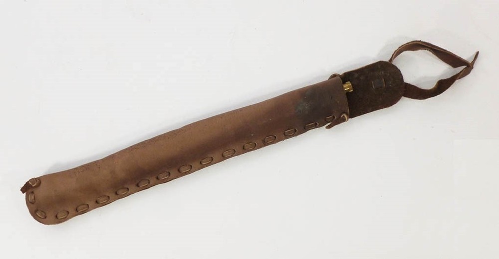 SPRING SCALE 200 gram capacity RARE TYPE in CUSTOM LEATHER SHEATH different 79C