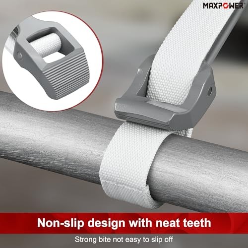Strap Wrench, 18-inch Handle Adjustable Strap Wrench, Nylon Strap Pipe Wrench