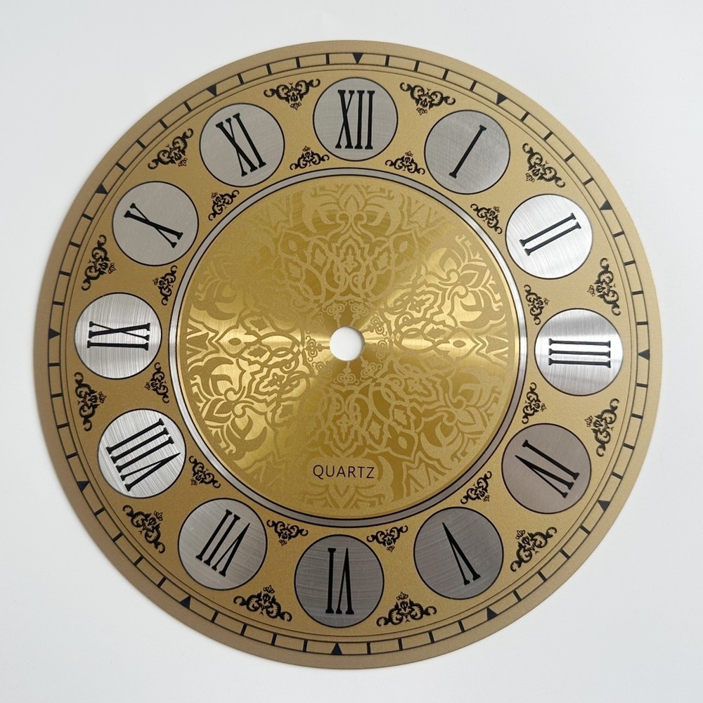 Home Improvement Aluminium Clock Face Stylish Design Advanced Appearance