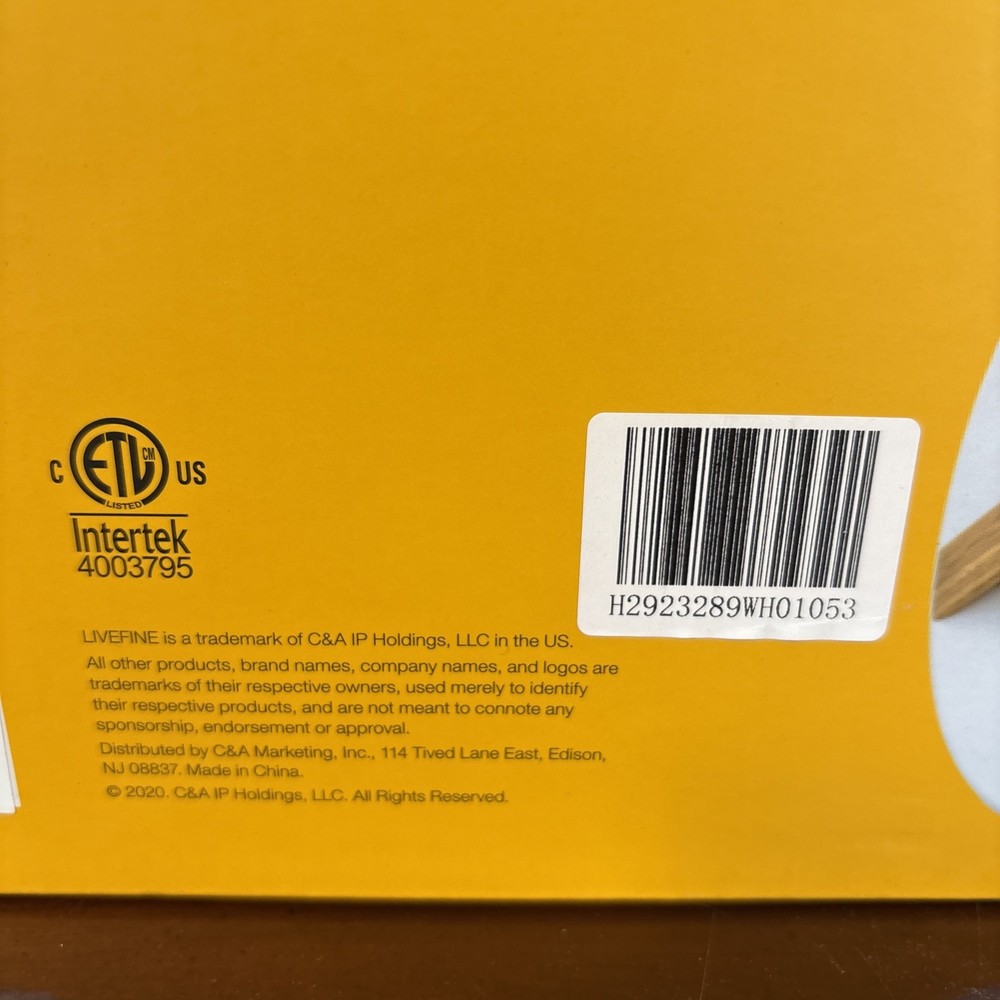 Livefine Towel Warmer Intertek NIB