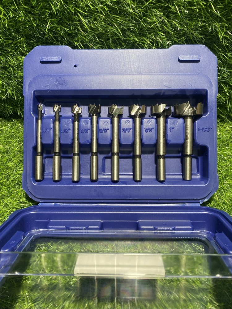 Irwin Tools IRWIN Marples Forstner Bit Set, Wood Drilling, 8 One Size, Multi