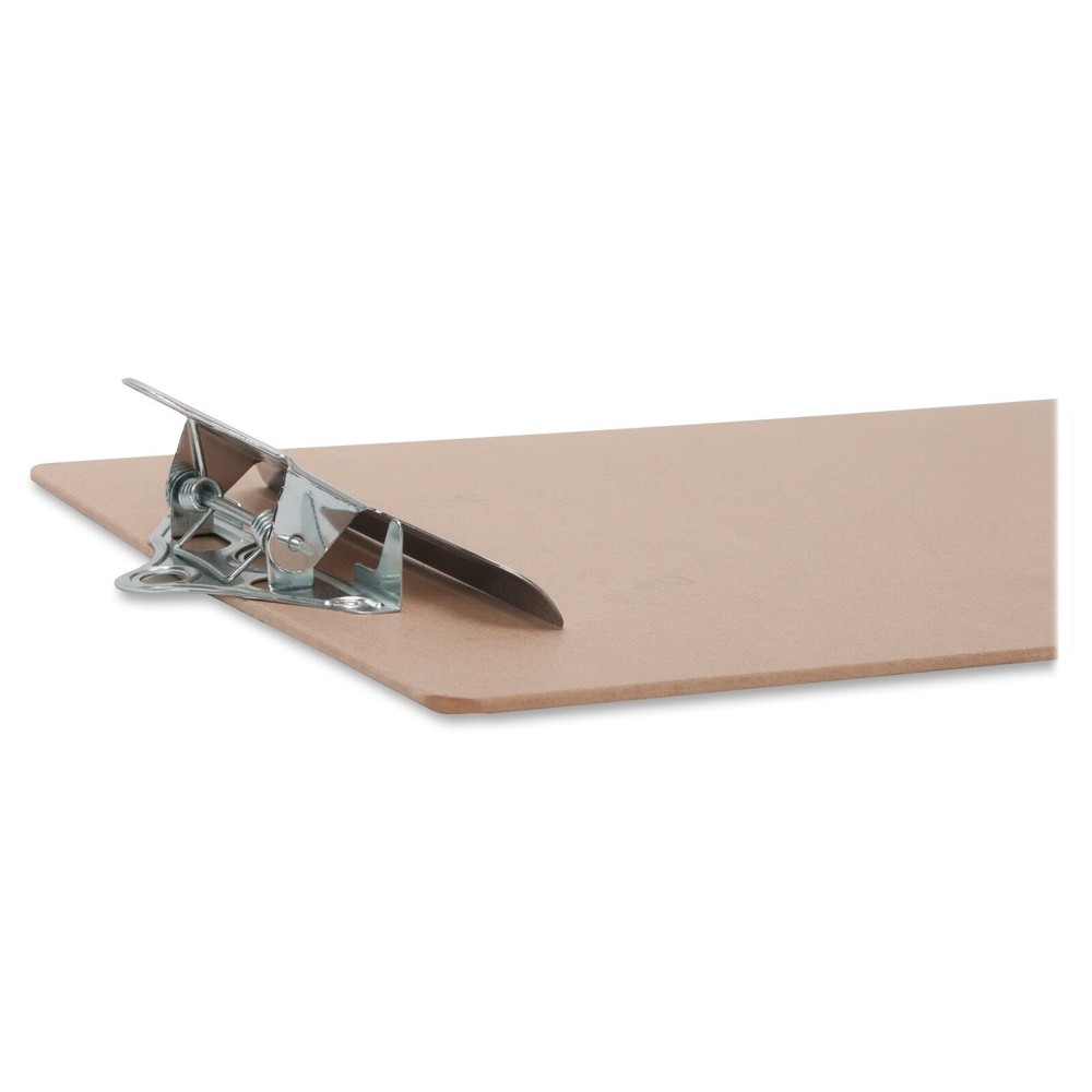 12 Count - Business Source Hardboard Clipboards 9" x 12 1/2" - Hardboard - Brown