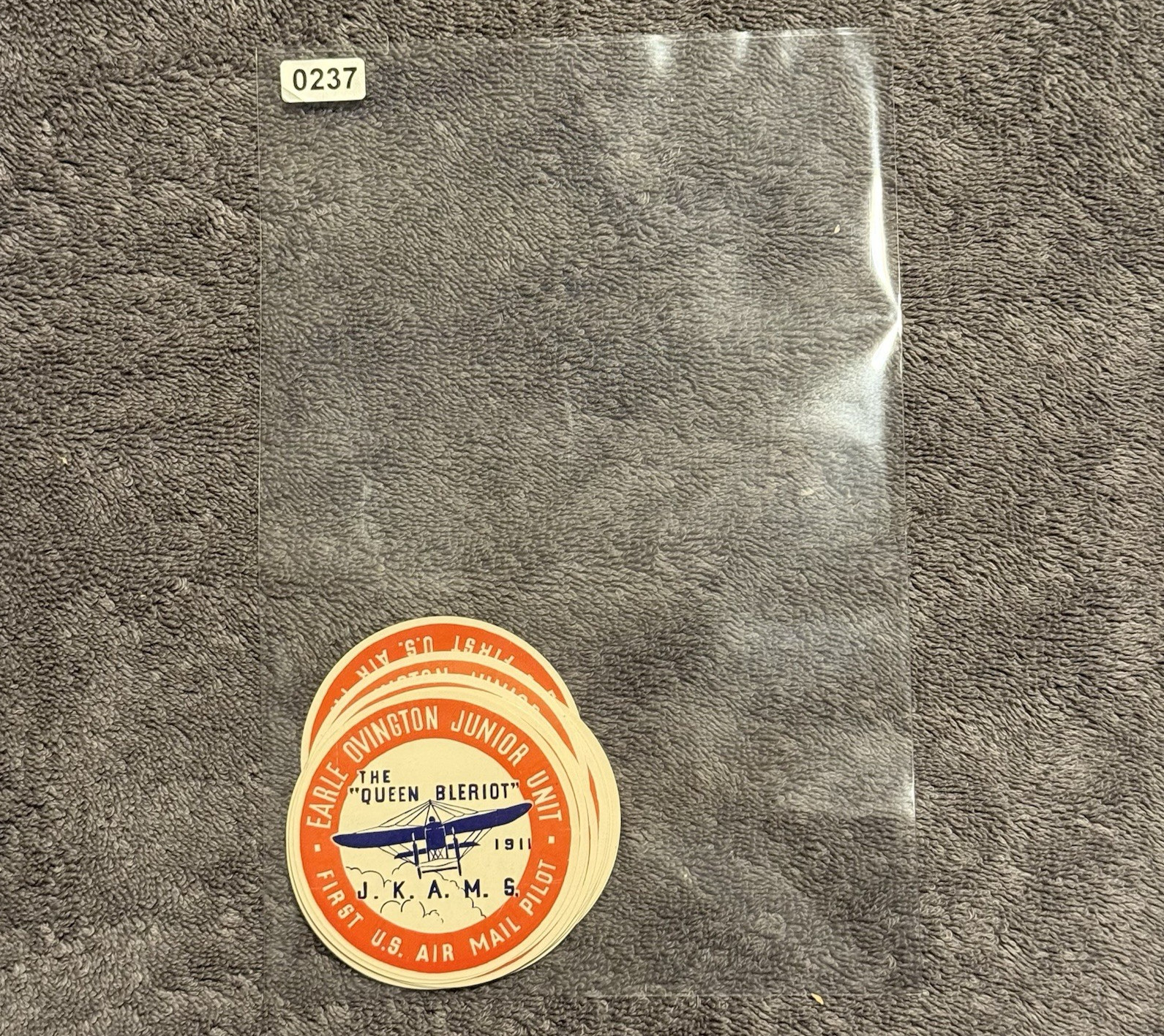 Vintage Cinderella Stamp Cover Rare Historical Postal Ephemera (1) J.K.A.M.S