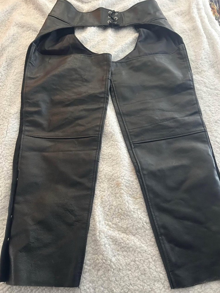 Motorcycle Chaps Size 36 Alpha Cycle Gear