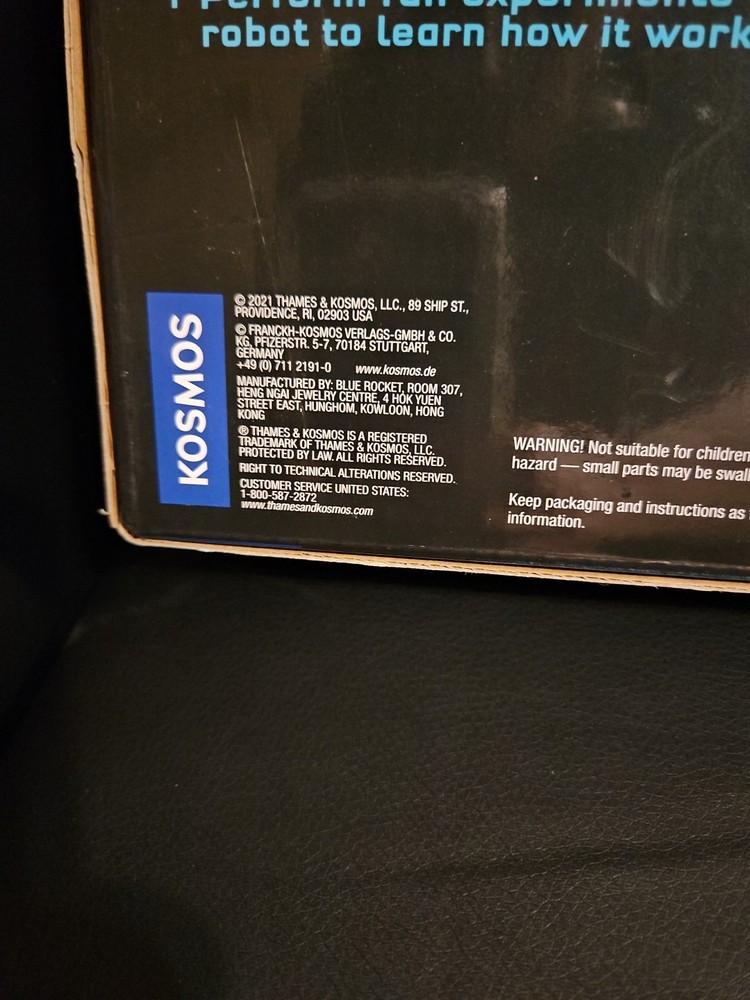 NEW Thames & Kosmos Code+Control Robo Dozr Engineering & Robotics Kit