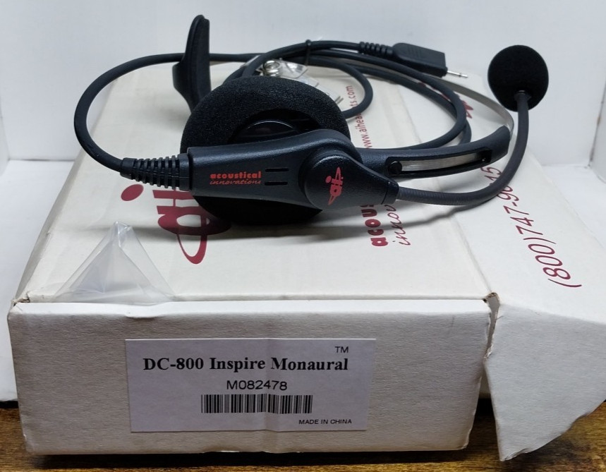 Acoustical Innovations ai DC-800 Headset