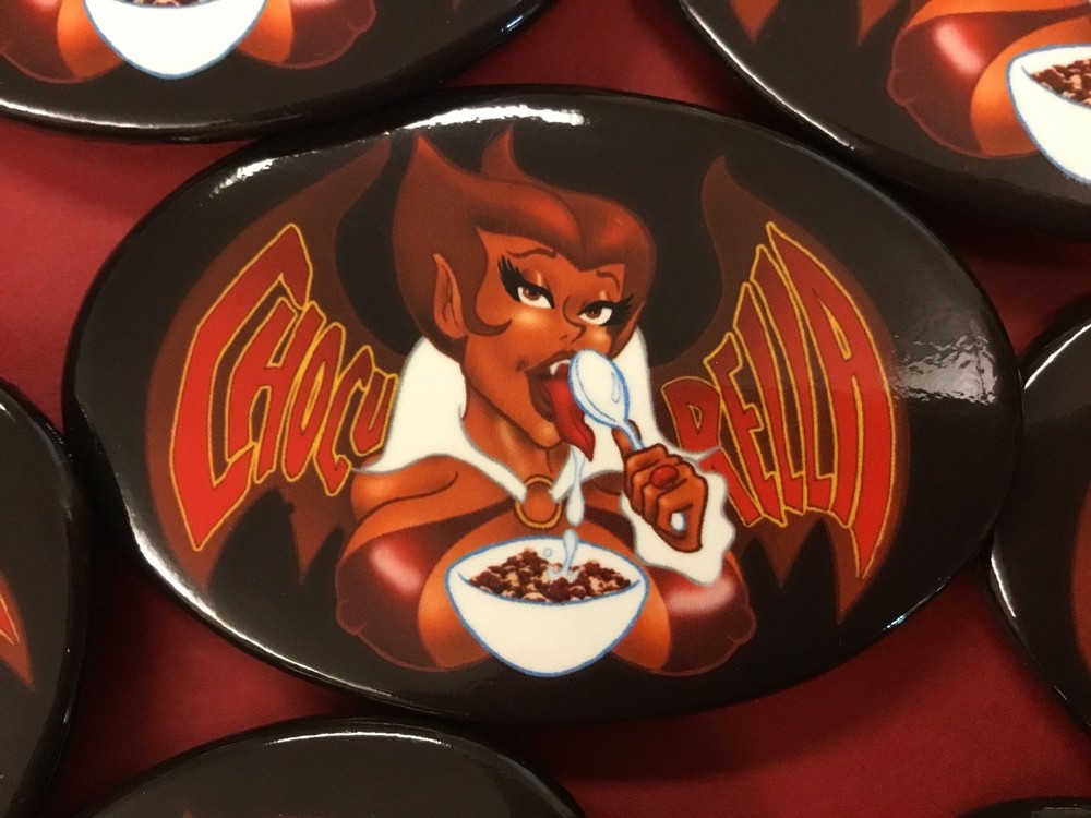CHOCURELLA Pinback Button
