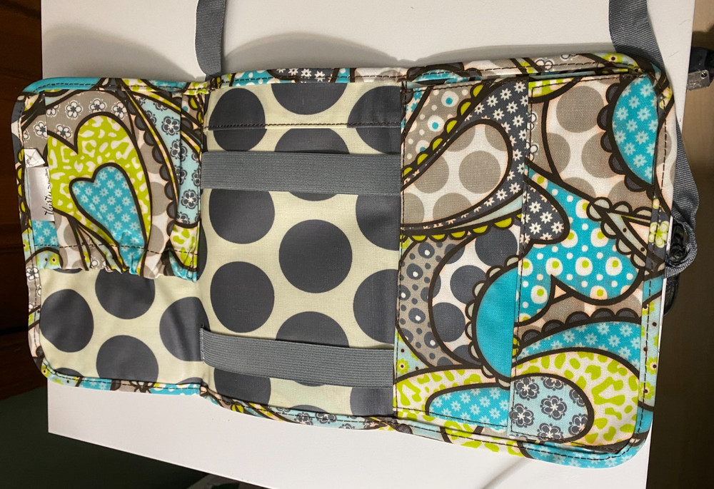 Thirty One Tri-Fold and Go Organizer BoHo Patchwork Paisley