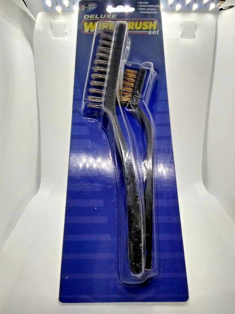 2pc wire brush set