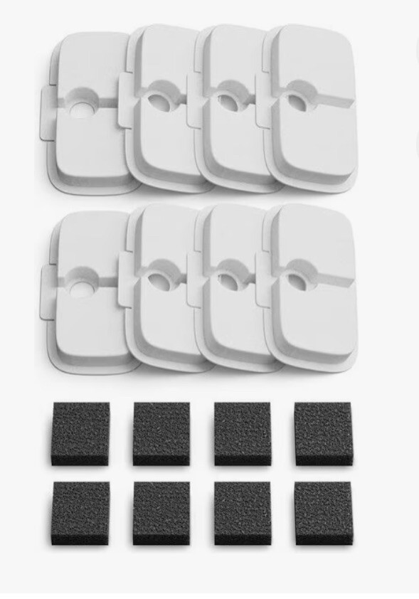 PETLIBRO 12 Replacement Dockstream Filter PL-FF005-02W (3 Boxes Of 4)