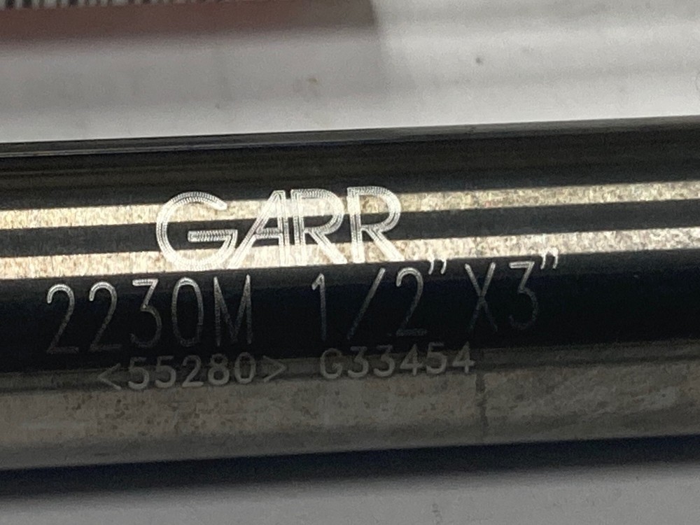 GARR TOOL 55280, , 1/2" Solid Carbide, Double End Engraving Blank