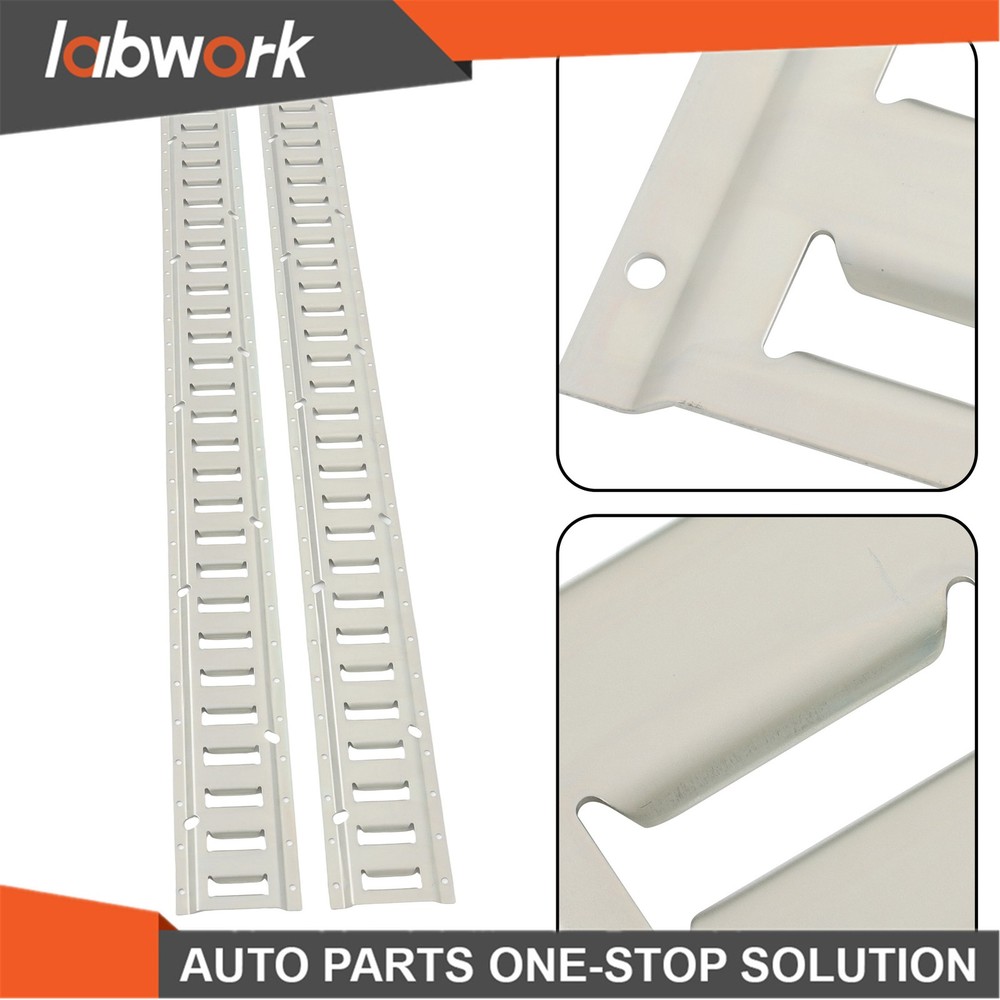 Labwork 2PC 5' E-Track Tie-Down Rail For Truck Trailer Cargo Van Utility