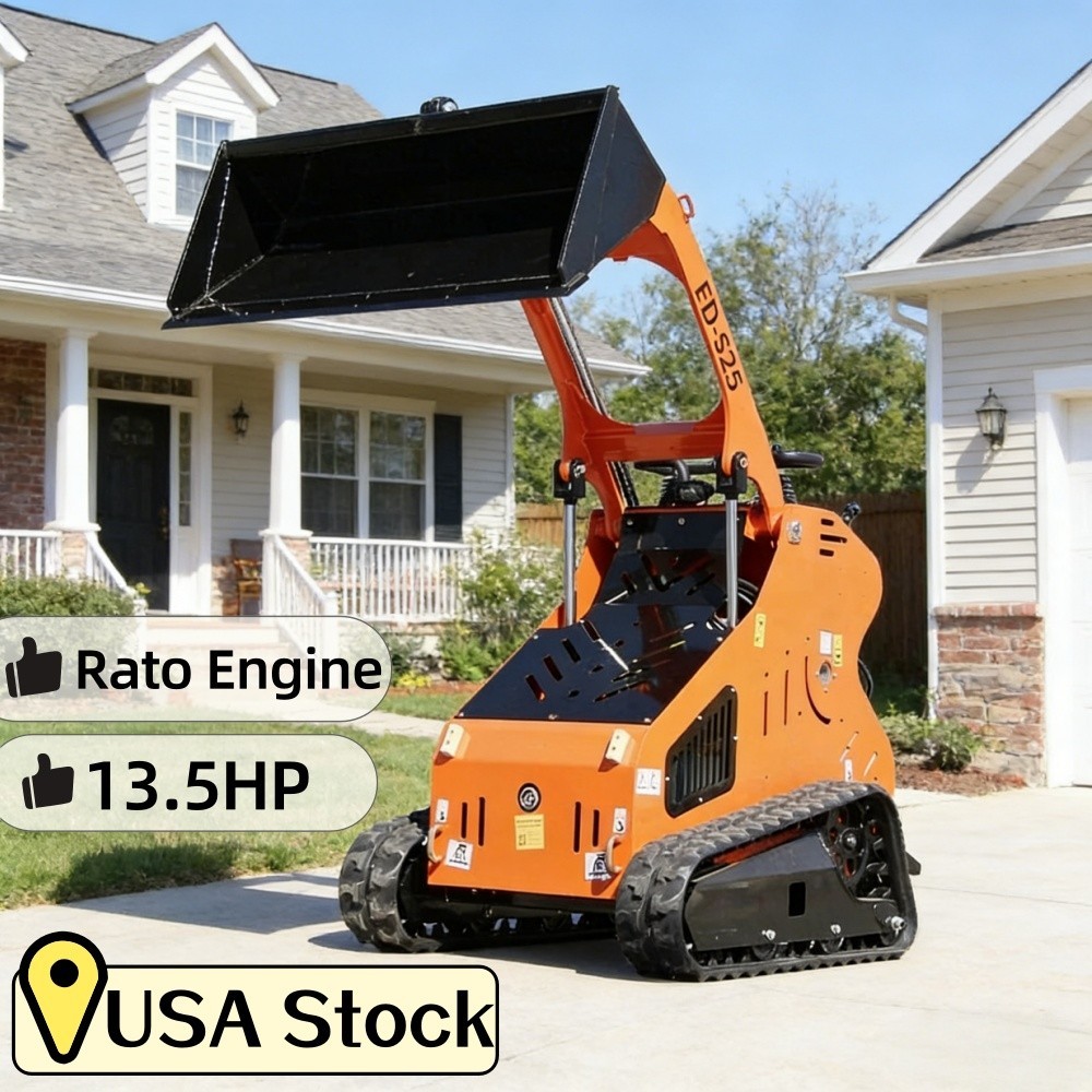 Mini Tracked Skid Steer Loader with Runtong Engine, New