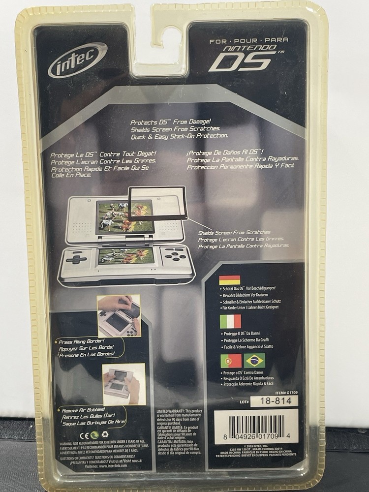 Intec Nintendo DS Safe Screen