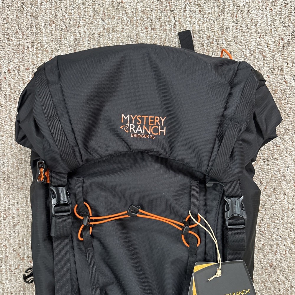 Mystery Ranch Bridger 35L Backpack Adjustable Frame Medium Black - NEW