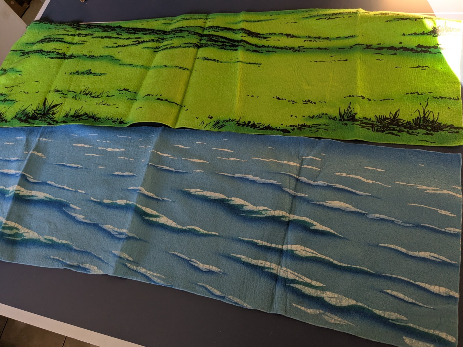 Vintage Huge Lot Of 1017 Pieces Of Felt Flannel Graph Sunday School