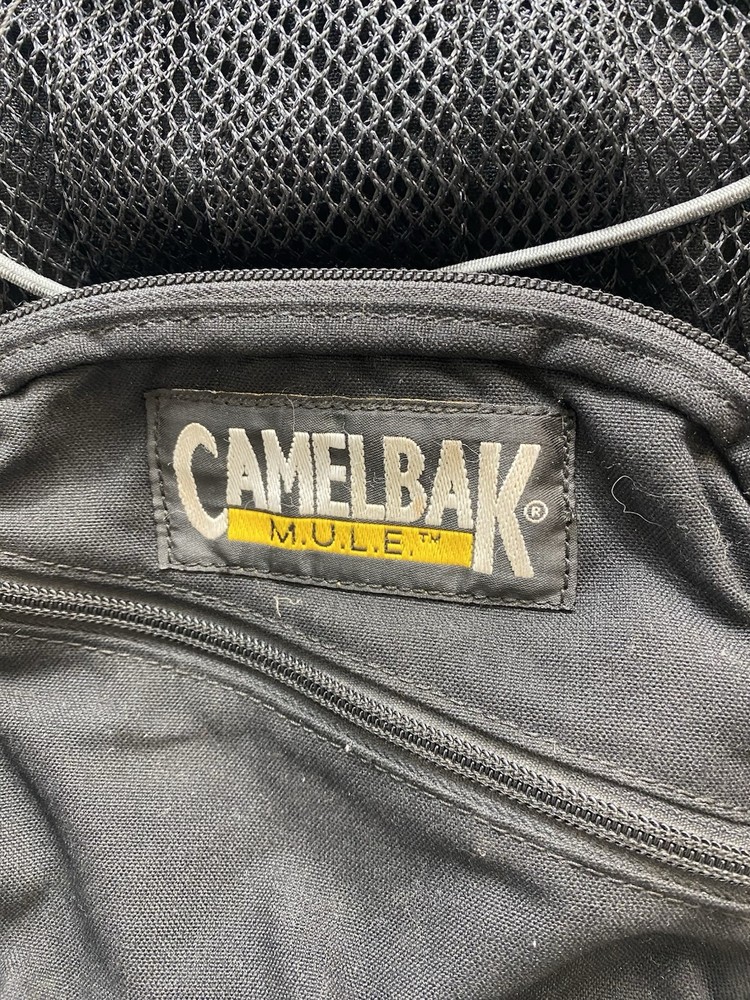 Camelback Mule Hydration Backpack No Bladder Black Hiking Camping Vintage