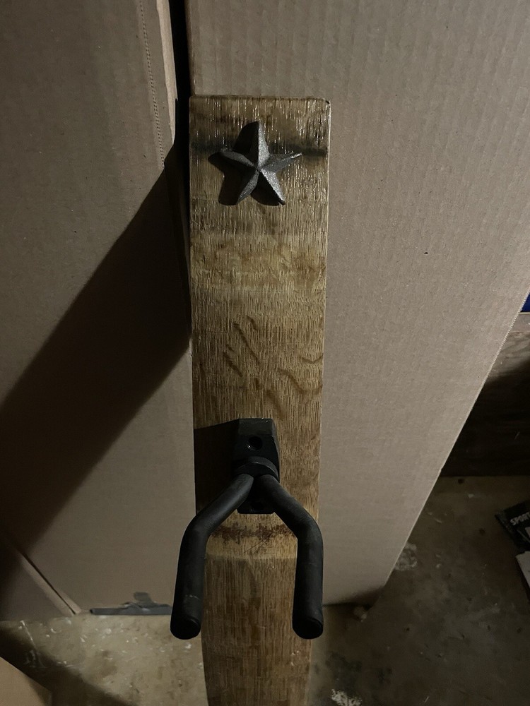 Guitar Rack Made From Oak Wine Stave