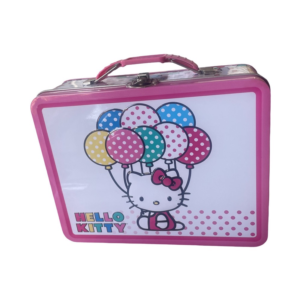 Hello Kitty Metal Tin Lunch Box