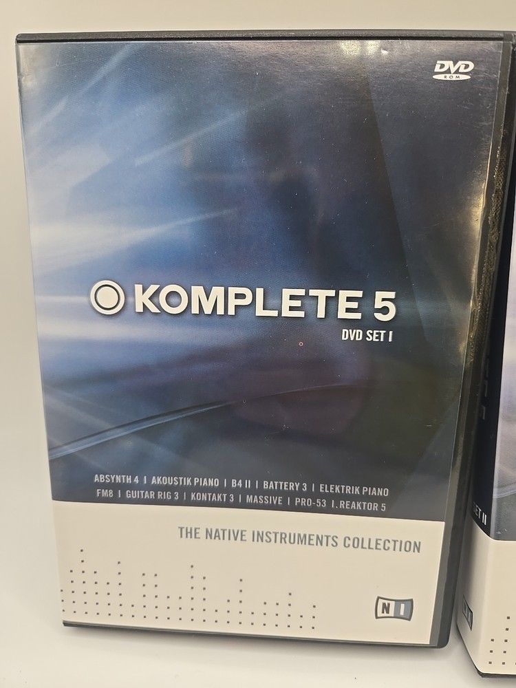 Komplete 5 Native Instruments Collection Bundle Absynth Piano Guitar - Software