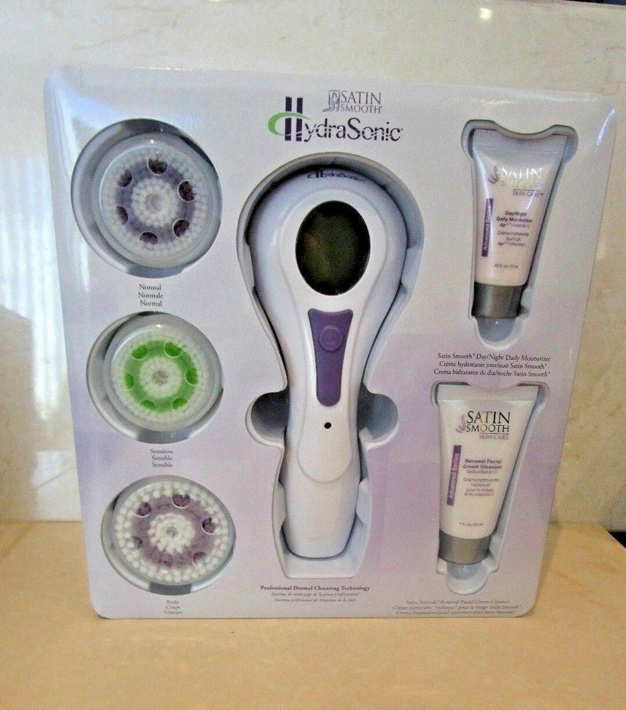SATIN SMOOTH HYDRA SONIC PROFESSIONAL DERMAL CLEANSING TECHNOLOGY BOXED