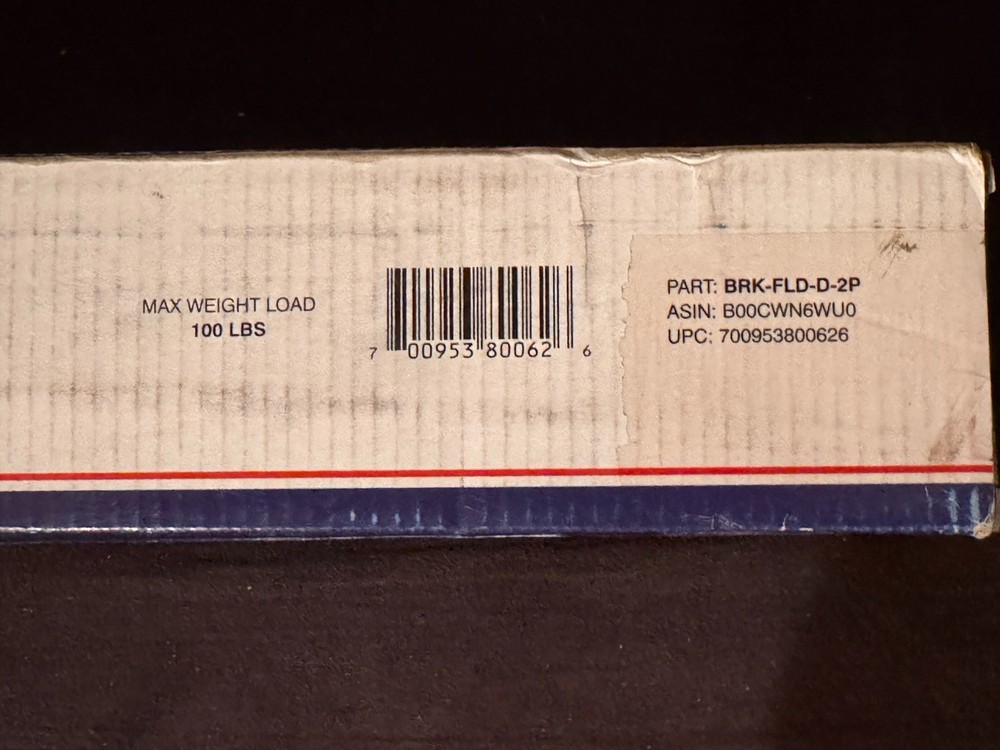 Pioneer Window AC Universal Support Bracket / BRK-FLD-D-2P