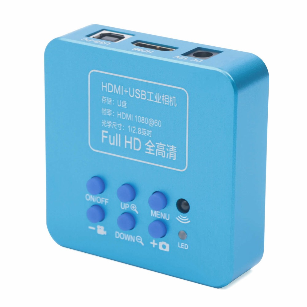 HD 1080p HDMI Industrial Digital Video Microscope Camera C Mount USB