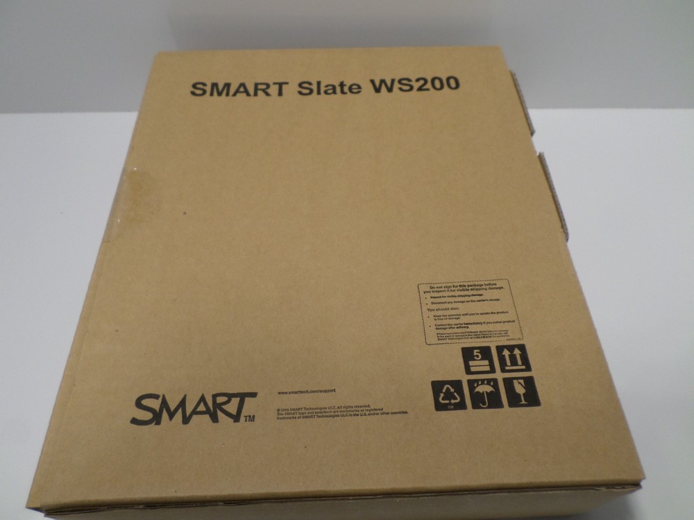 SMART SLATE WS200 W/ BLUETOOTH WIRELESS PEN ACCESSORIES. MISSING ADAPTER