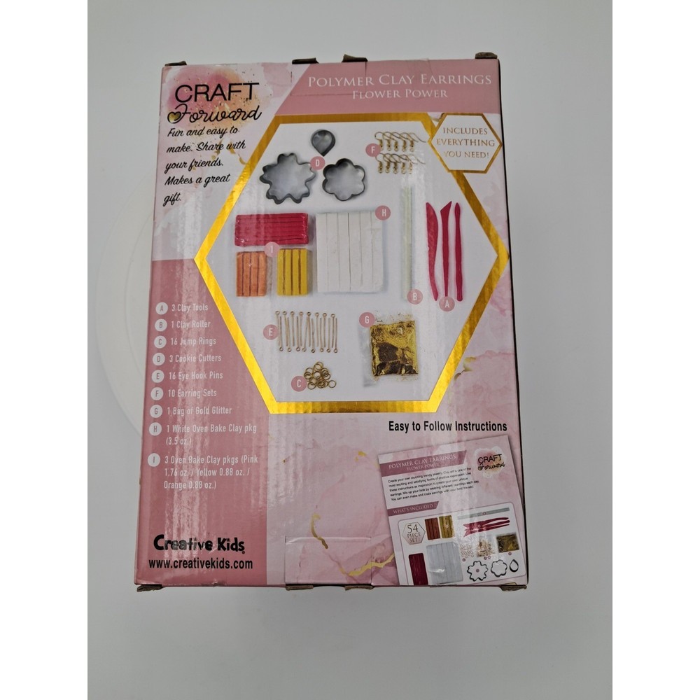 Craft Forward 54 Piece Earring Making Kit