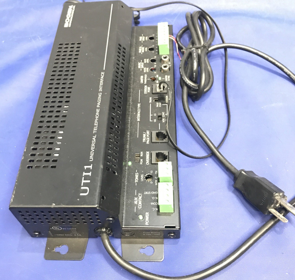 Bogen UTI1 Single Zone Paging Controller Universal Telephone Interface