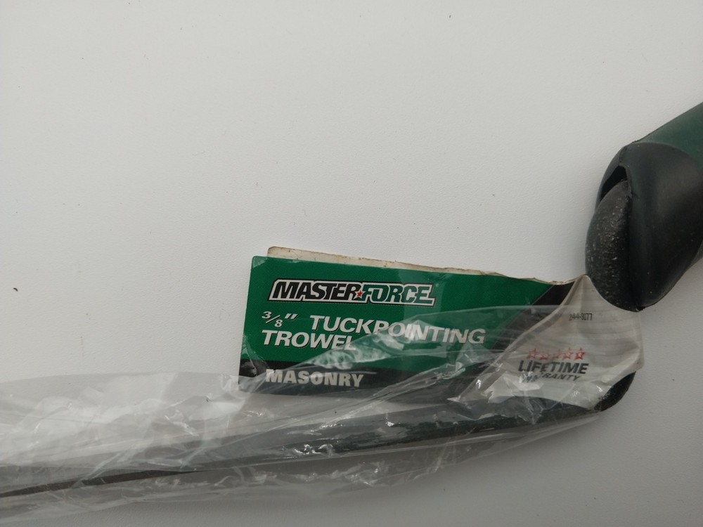 Master Force 3/8" Tuckpointing Trowel Masonry