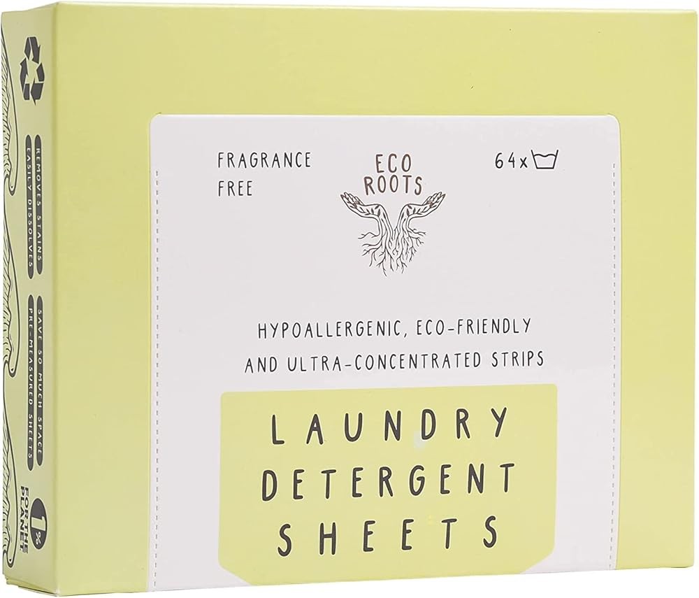 Laundry Deternt Sheets 64 loads | ECO FRIENDLY Unscented
