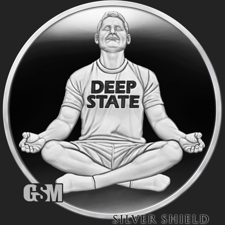 2025 1 oz Proof Deep State - Conscientia #67 - low COA 53 - SILVER SHIELD