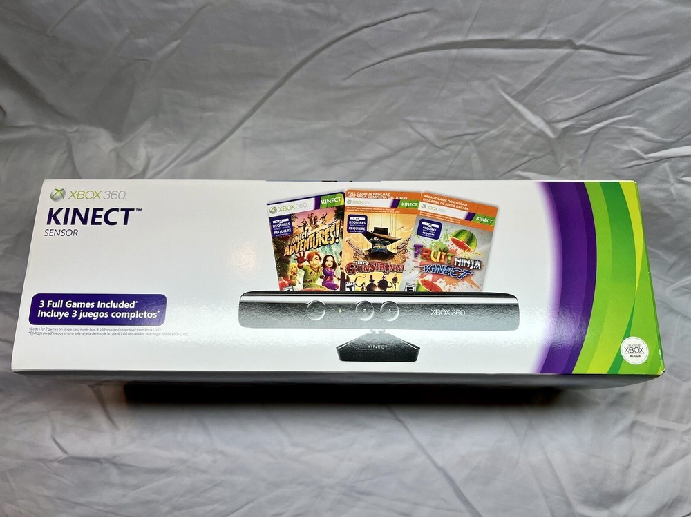 Microsoft Xbox 360 Kinect Sensor (CIB)