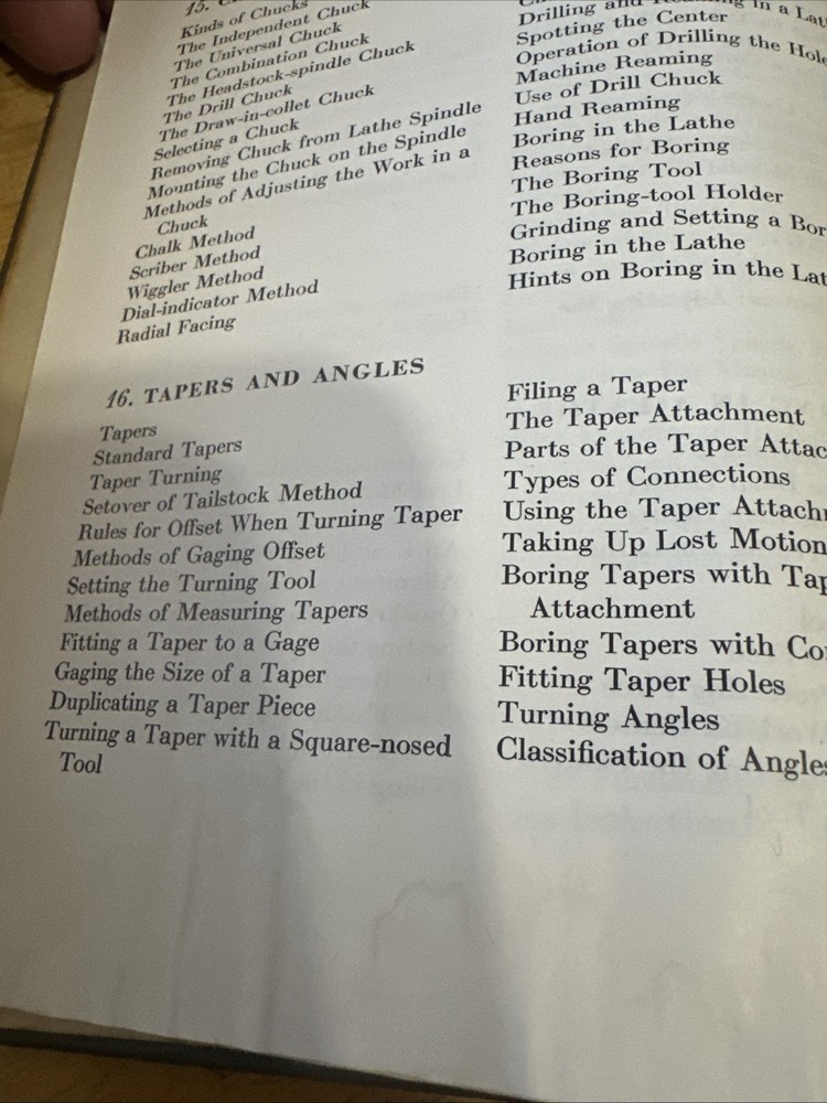 Machine Tool Operation Manual