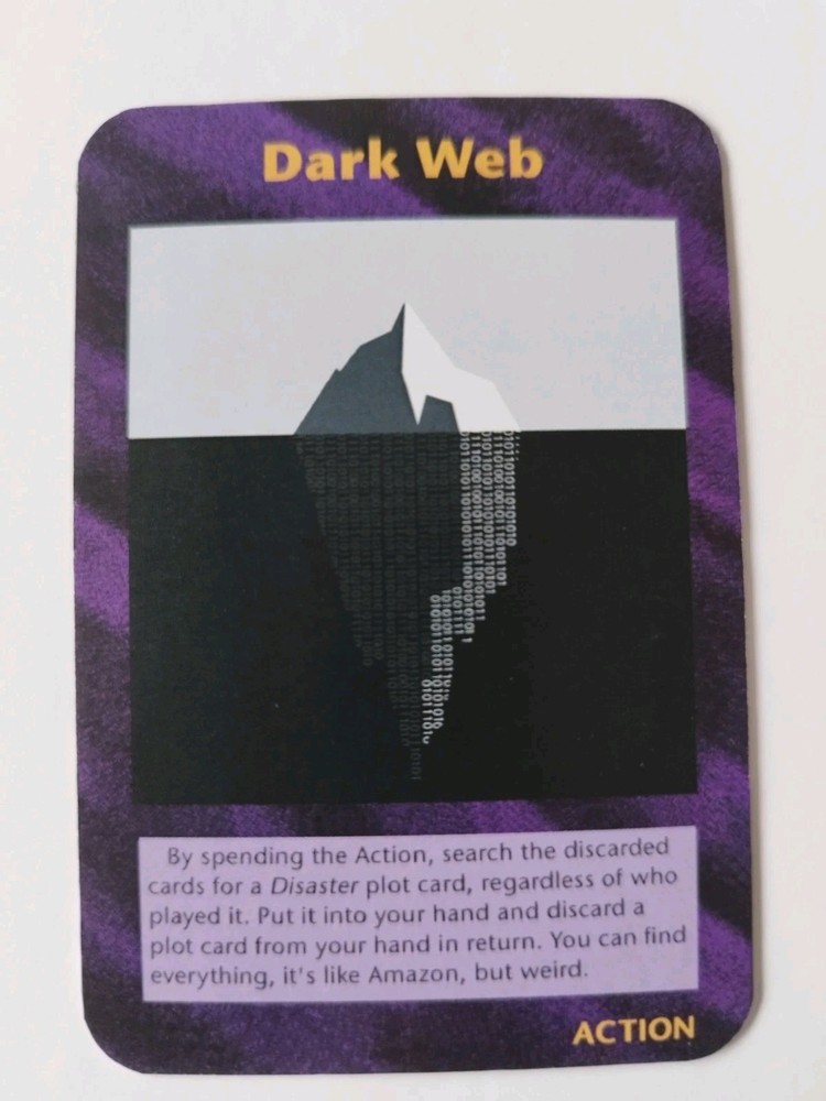 Illuminati Inwo New Card! Dark Web.
