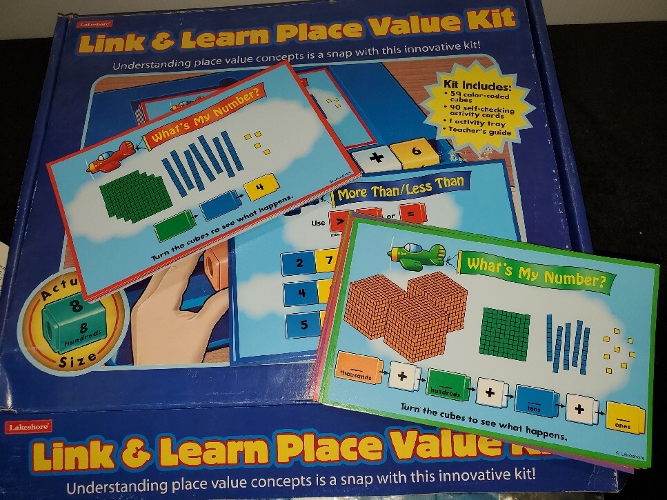 LAKESHORE Link and Learn Place Value Kit age 6+