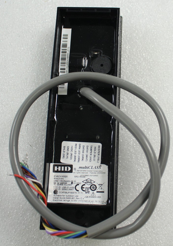 HID multiCLASS Wall Switch Reader 6145CKX0000-No Mounting