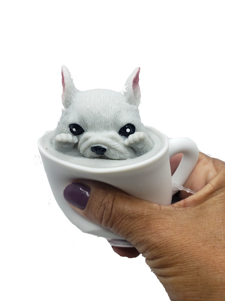 Schylling Squeeze Pup in a a Cup -Squishy Squeezy