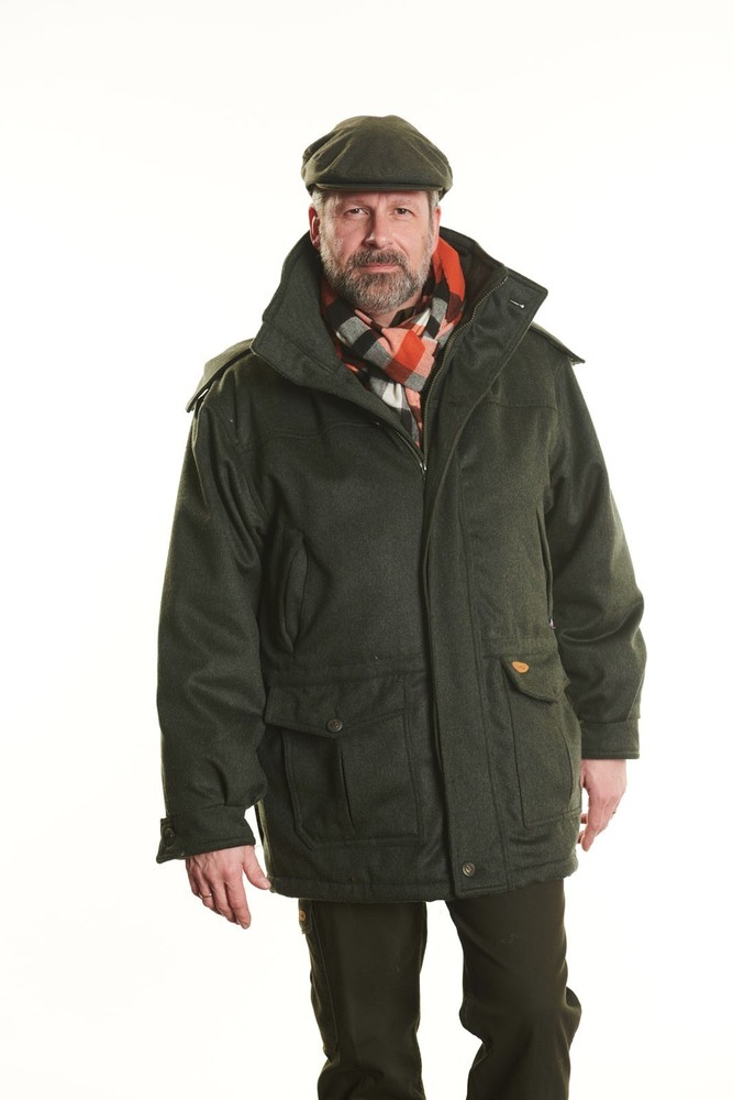 Hubertus Loden Jacket FOREST - With Miporex Membrane