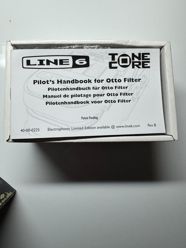 Line 6 Tonecore Otto Filter - Envelope Filter / Auto-Wah Effect Pedal