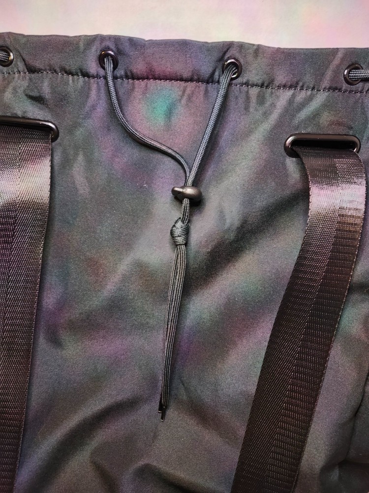 Beyondyoga black drawstring, backpack, shoulder , bag