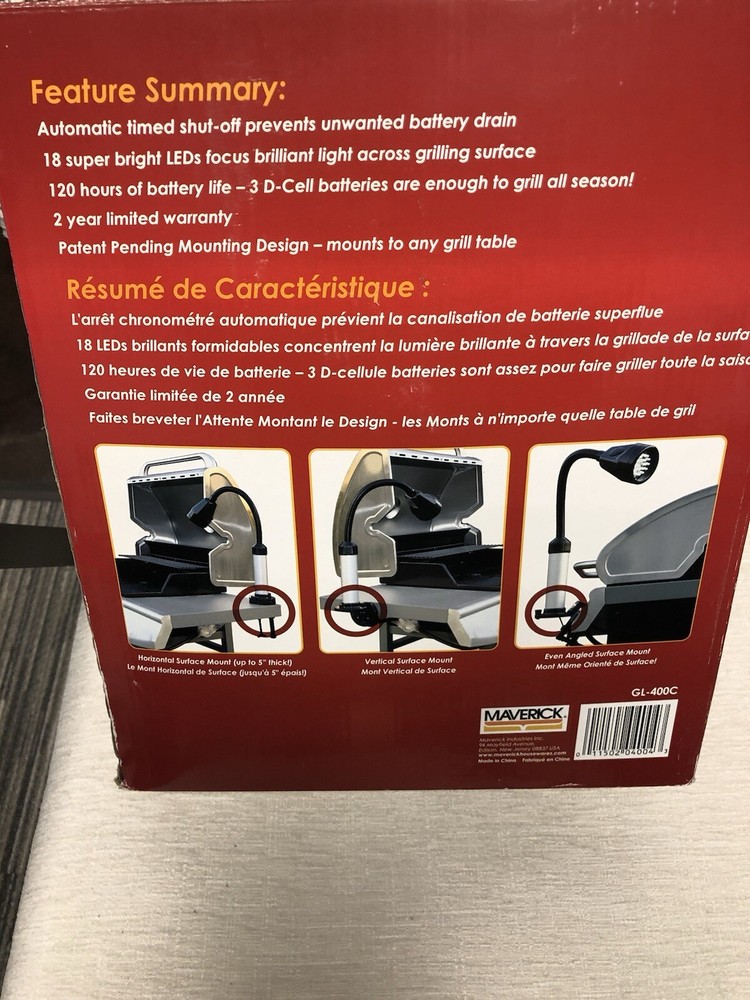 barbecue grill light