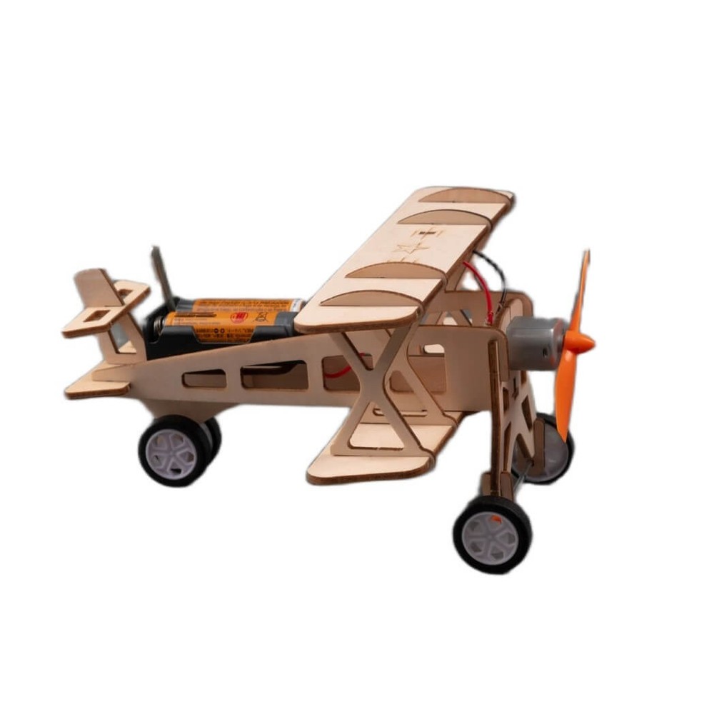 Kitsville Propeller Plane DIY Educational STEM Kit