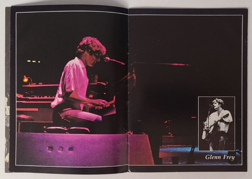 THE EAGLES - 1980 The Long Run Concert Tour Program