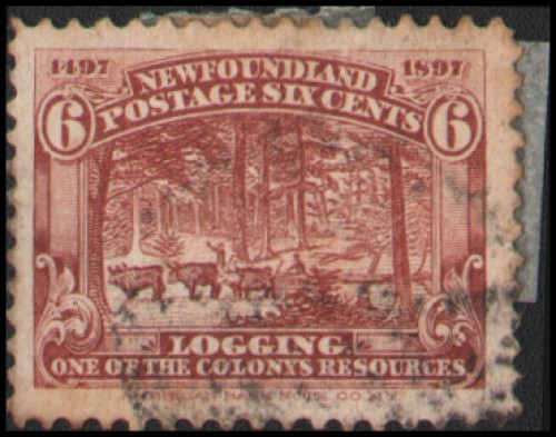 Canada-Newfoundland #66 Used