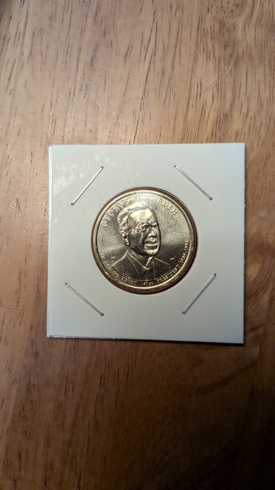 2020-D George H.W. Bush Presidential Dollar Coin Brilliant Uncirculated