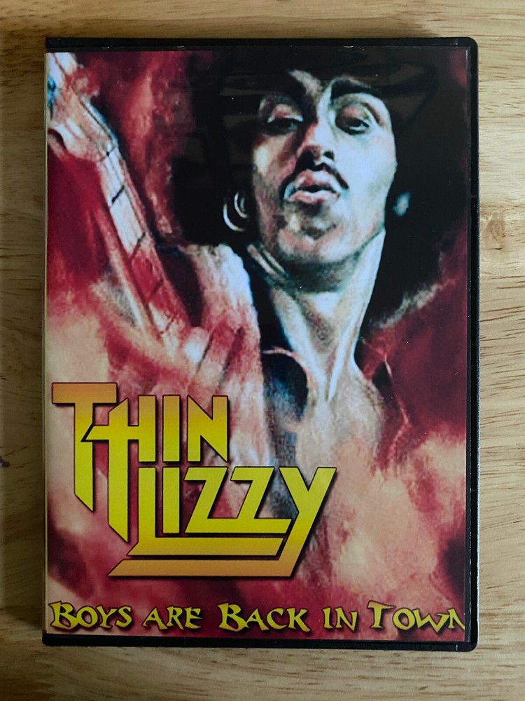 Thin Lizzy - Boys are Back in Town DVD Live 1982 Phil Lynott Live Rare