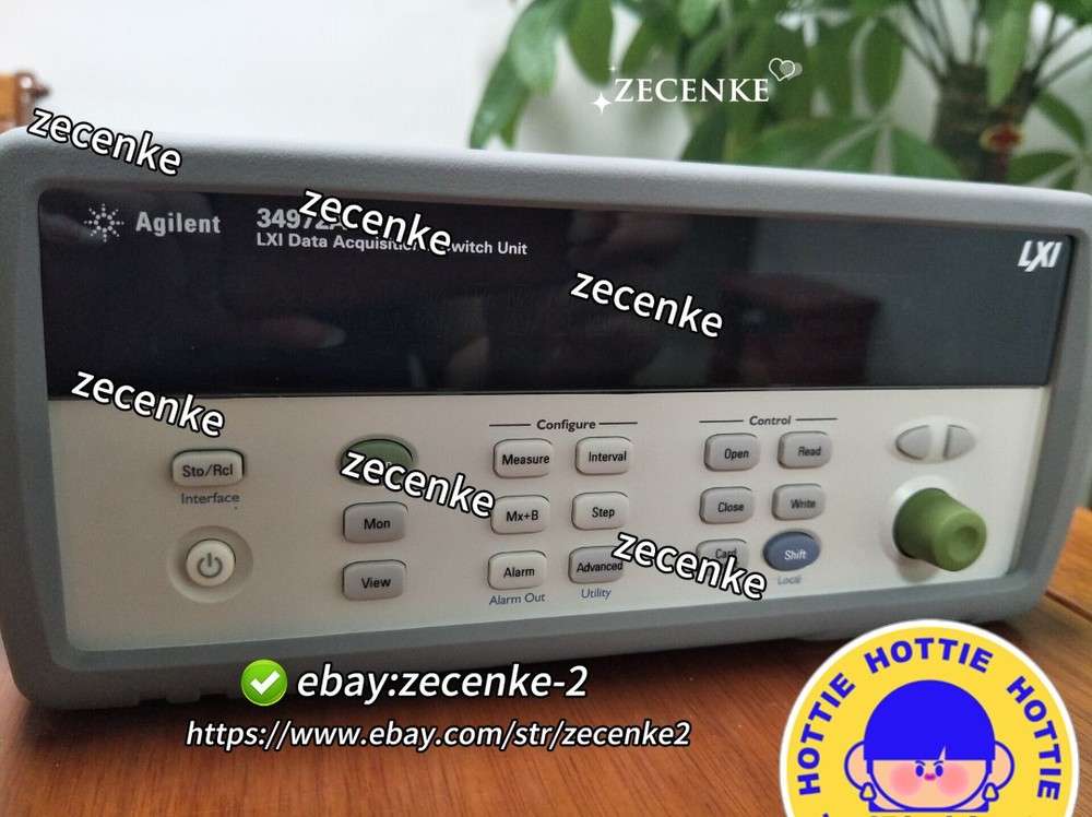 Agilent/Keysight/ HP 34972A Data Acquisition / Data Logger Switch Unit /nice/ic