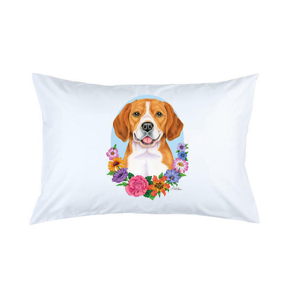 Beagle Micro Fiber Pillowcase